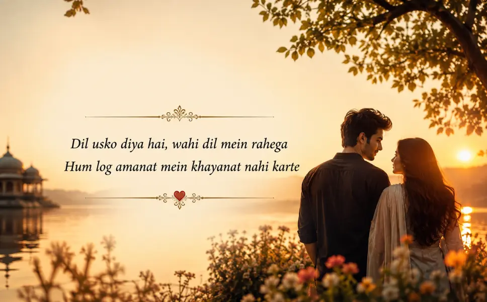 Love Shayari in English Romantic